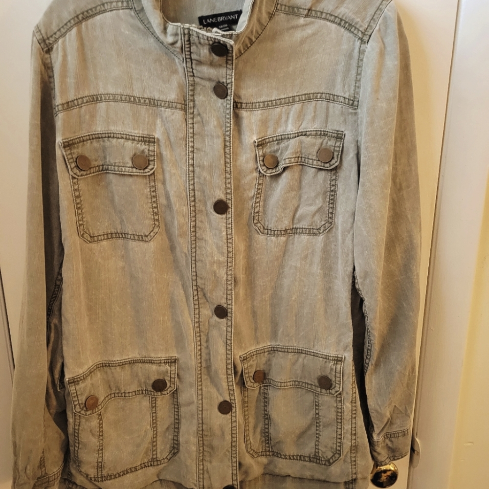 Lane Bryant Size 18/20 Utility Jacket
